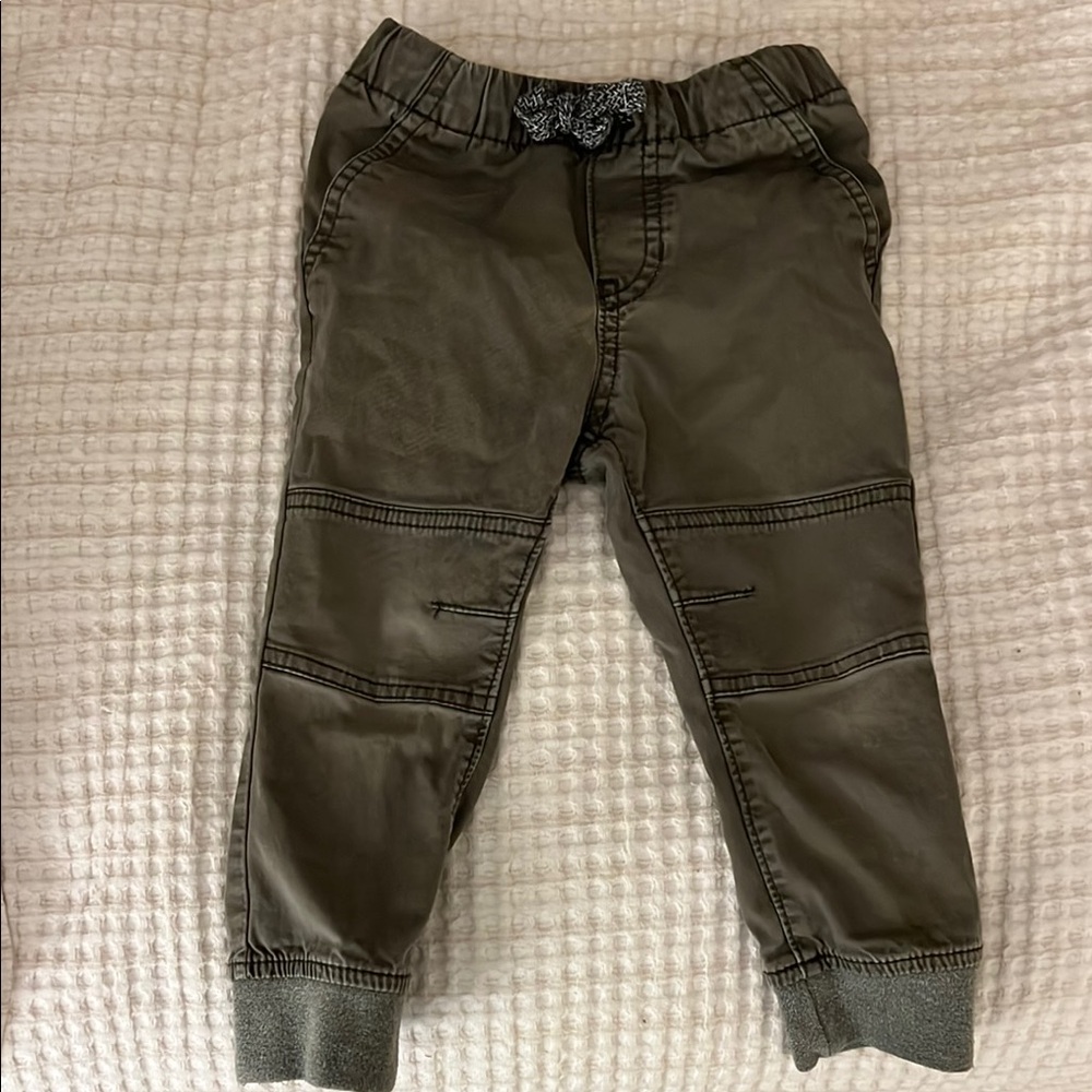 Olive Green Jogger Pants